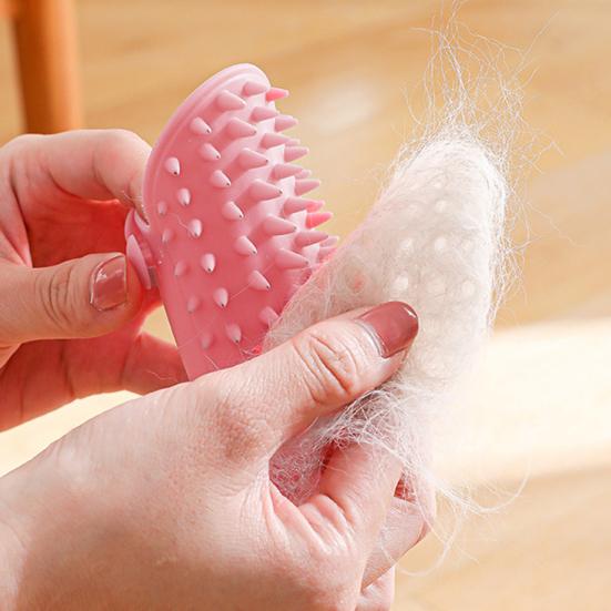 2/4 Pezzi Gatto Auto-Toelettatore Spazzola per Gatti in Silicone Regolabile Angolo Gamba Tavolo Prurito Grattino per Faccia Gatto Pettine Massaggiante per Gatti da Interno