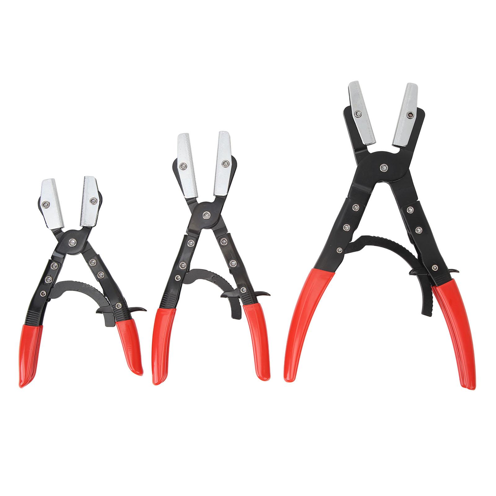 

Набор из 3 шт. плоскогубцев для шлангов, плоскогубцы для шлангов, регулируемая противоскользящая ручка, плоскогубцы для пережатия шлангов для автомобильных шлангов, радиаторной магистрали