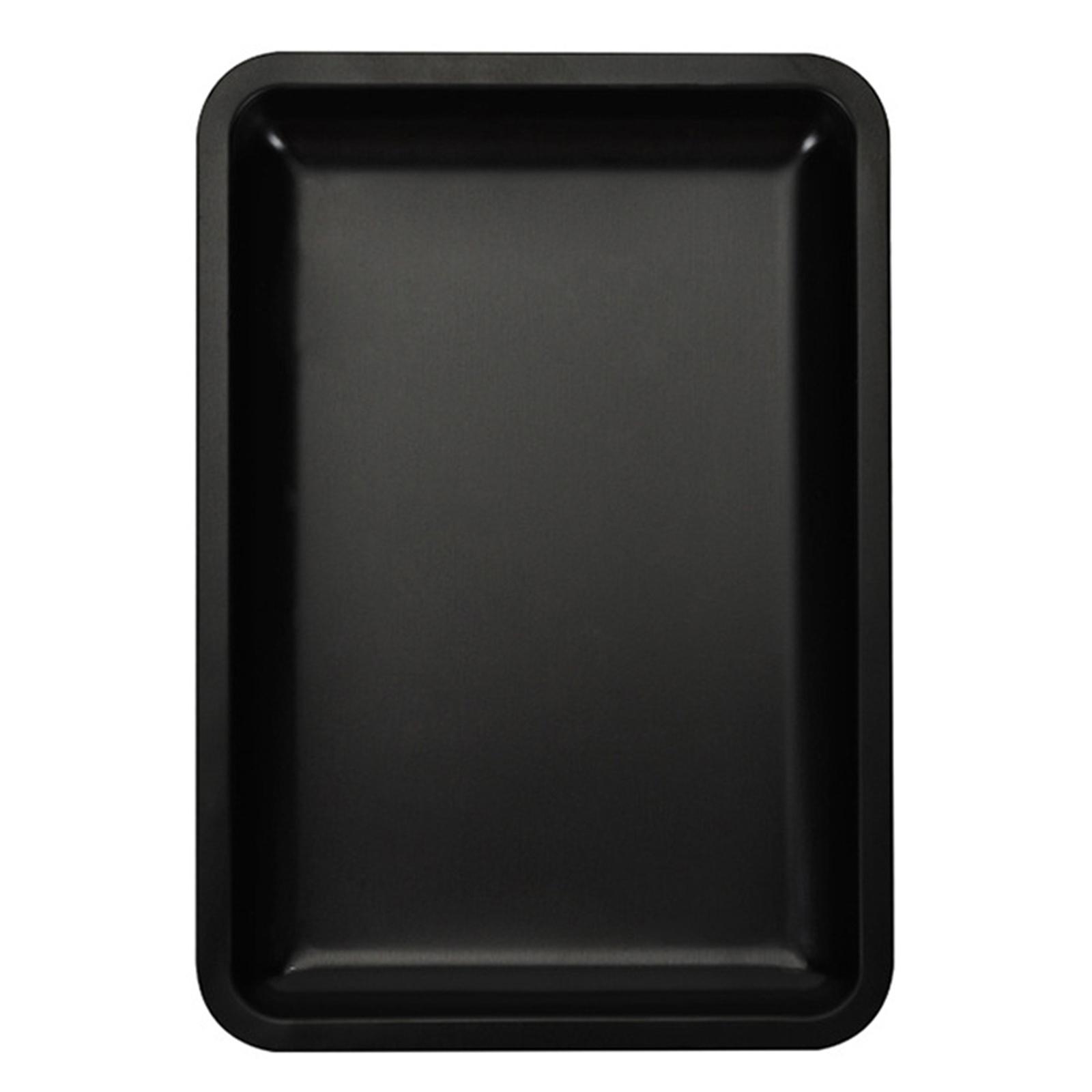 

Декоративные подносы Прямоугольный поднос Металлический поднос Поднос для принадлежностей для нейл-арта Мини-поднос для маникюрных инструментов Хранение принадлежностей для нейл-арта чёрный