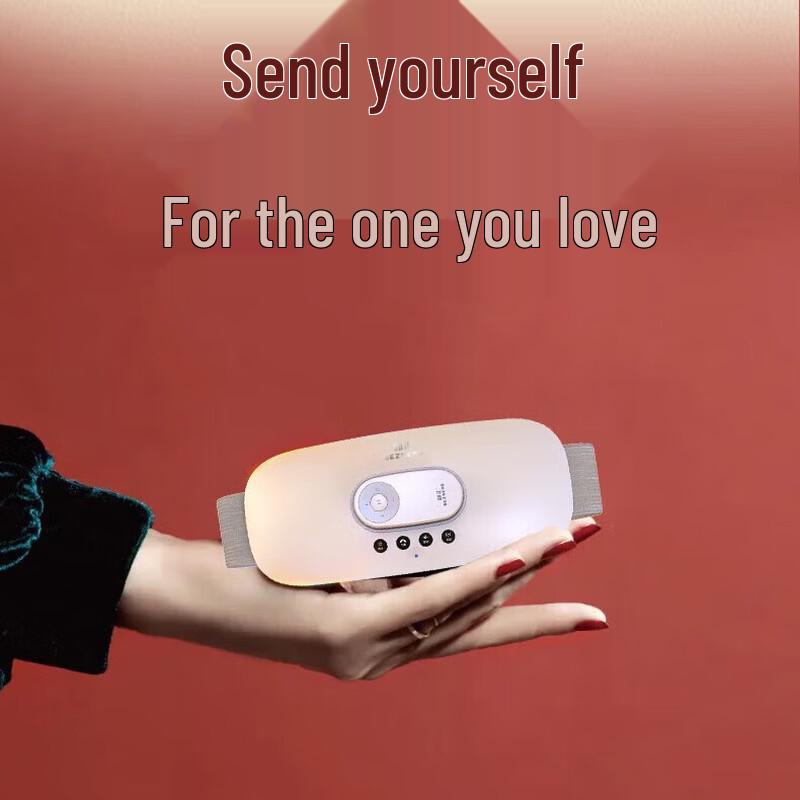 HEZHENG Heated Lumbar & Abdominal Massager