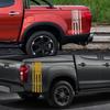 Car USA Flag Sticker For Ford Ranger F150 Toyota Hilux Dodge RAM Isuzu Dmax GWM Cannon Pickup Universal Splsh Flag Decor Decal