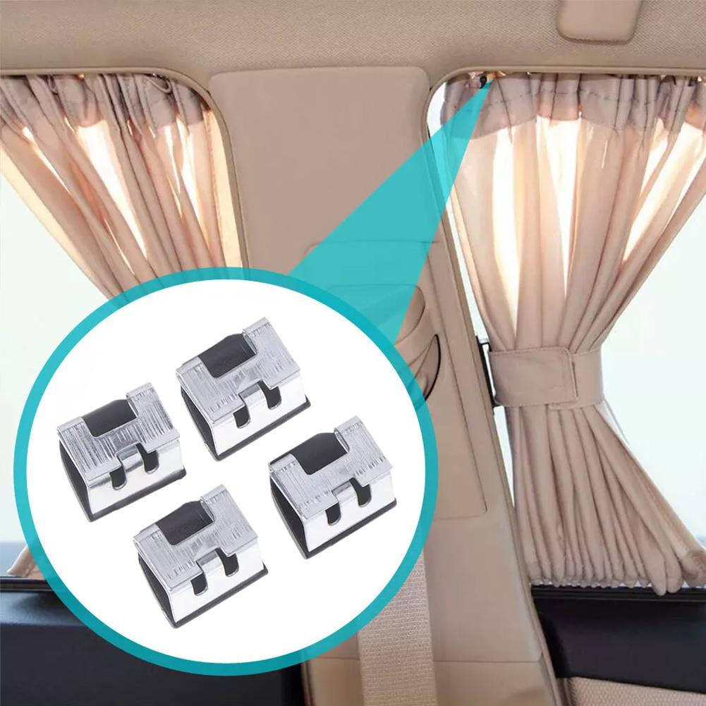 NEW4Pcs/Set Curtain Clip Car Door Side For Megane 2 3 For Fluence Laguna 2 Scenic OEM 8200163859 Holder Fastener Clips Auto Part