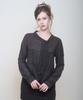 BELLIALEU Celine Ribbon Blouse Black