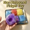 Super Soft Cheese Squeezed Cube Moldable Fidget Toy Kids Toy Cheese Squishy Toy  Home Decoration