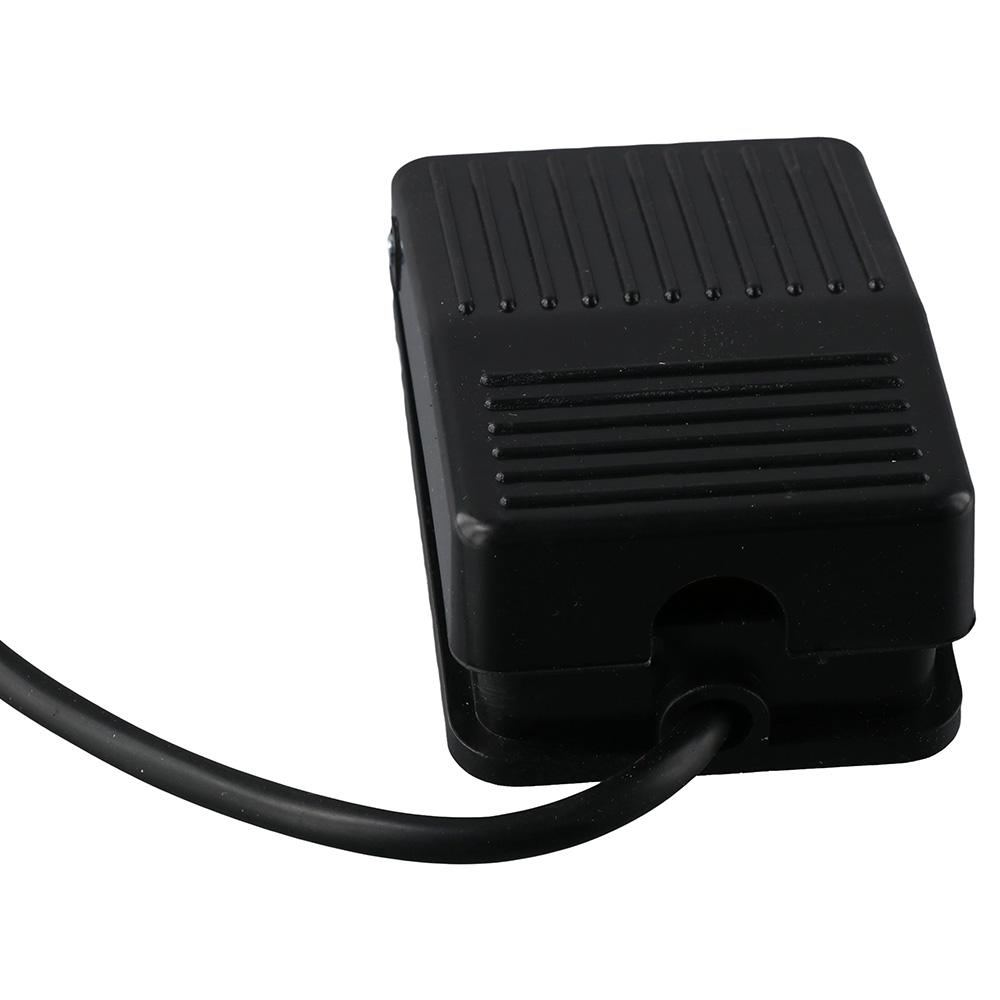 10A 250VAC Foot Pedal Switch Black  Handsfree   CNC Industrial
