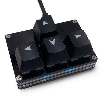 BTXETUEL Mini Keypad WASD Arrow Keys Keycap Keyboard One Hand Mechanical Gaming Keypad Programmable Customized Keyboard for Work and Gaming 1 Arrow
