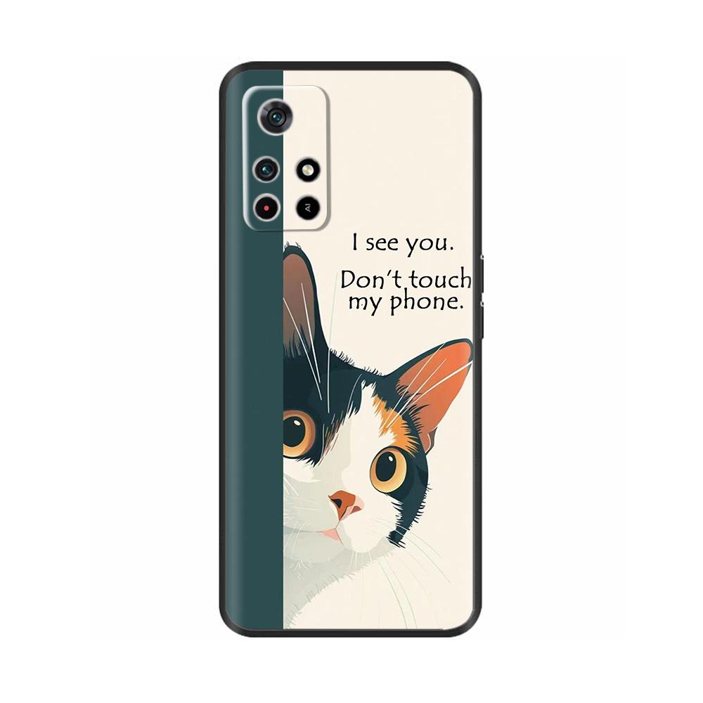 For Poco X4 Pro 5G Poco M4 Pro Case Cute Cartoon Soft Liquid Silicone Phone Housing Cover For Xiaomi Poco M4 Pro 4G Fundas Coque