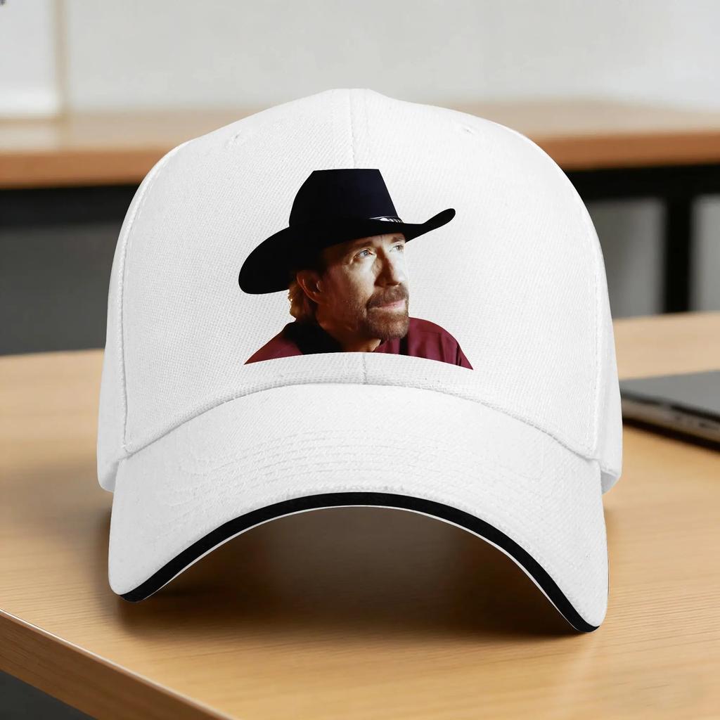 Chucks Norris Casual Baseball Cap Spring Trucker Hat Hot Sale Kpop Rock Hip Hop Hats UnisexTeens Fitted Retro Baseball Caps