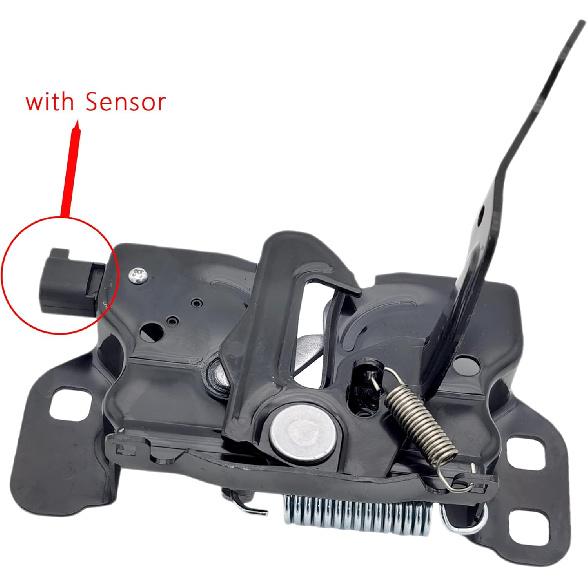 Motorhaubenschloss-Verriegelung mit Sensor für 2013-2025 Ram 1500 2019-2024 Ram 1500 Classic 2014-2015 Ram 2500 3.0L 3.6L 5.7L 6.2L 68159725AA 68159725AB DLA2194