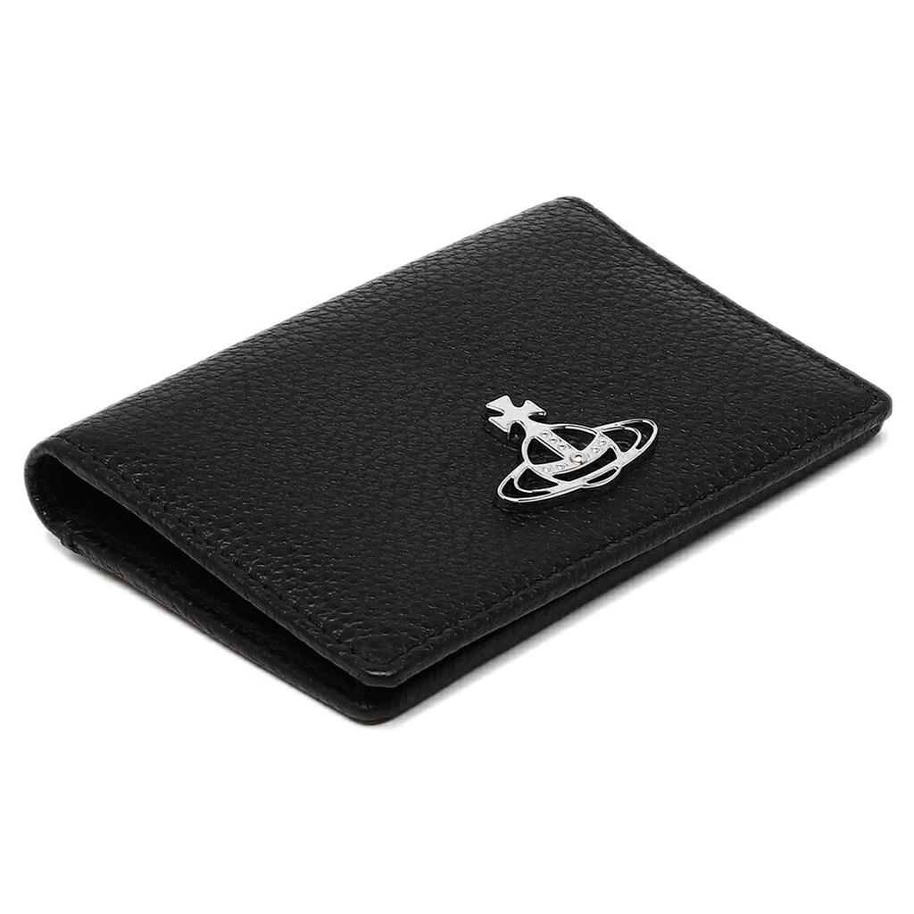 Vivienne Westwood Genarbtes Leder Karten 51110015 L001J N401 Etui, Damen, [Gebraucht]