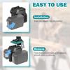 2 In 1 Battery Adapter Converter Portable Li-Ion Battery Adapter For 18V Cordless Power Tools Accessories