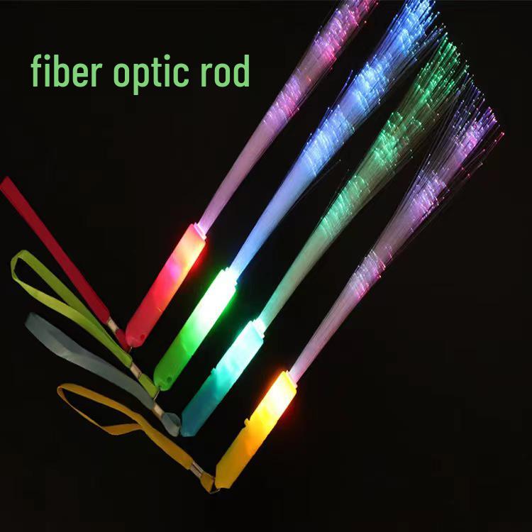 Flashing Fiber Optic Glow Stick Cheerleading Prop