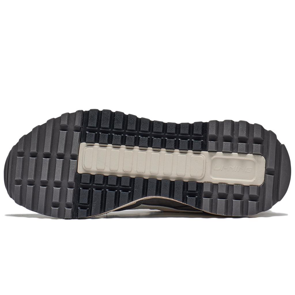 New LiNing Wind Rider 2.0 Anti Slip Wear Resistant Low Top Sports Casual Shoes Gray Black AGCT155-4