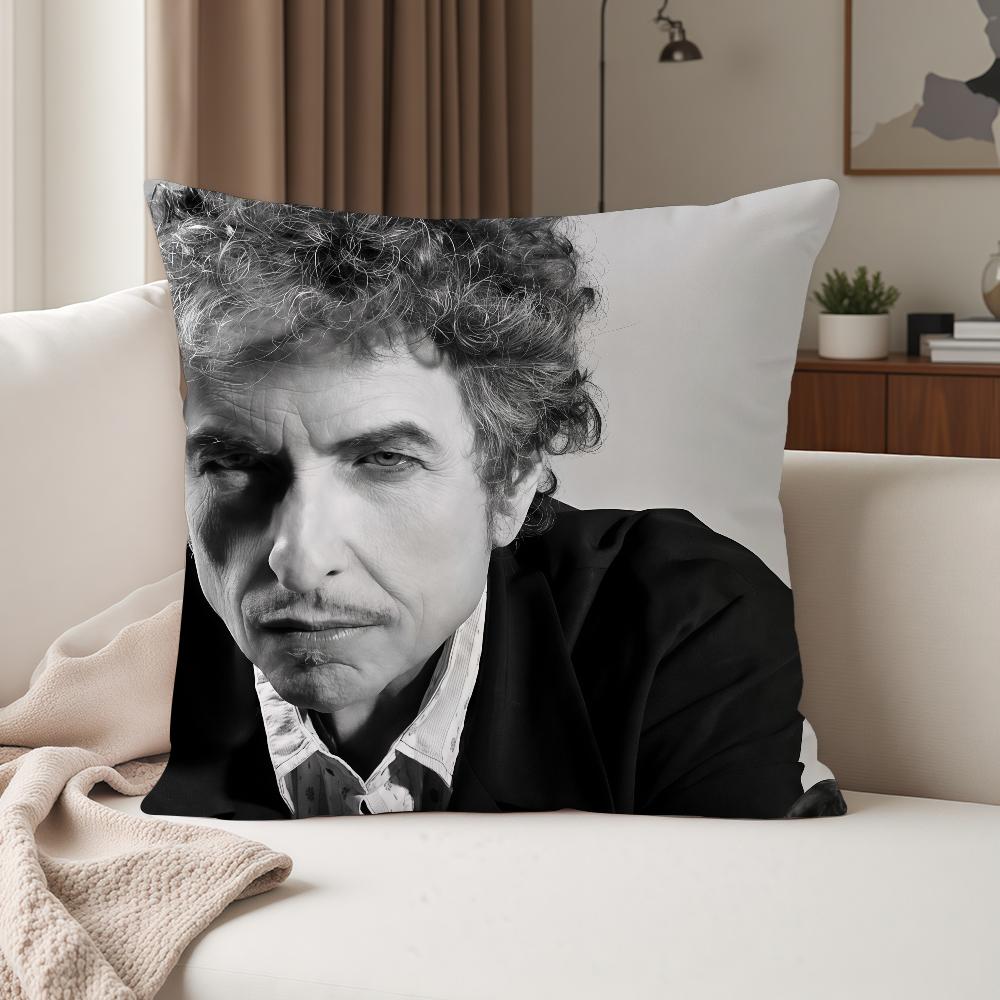 Singer Bob Ddylan Pillow Case Suitable For Bedrooms Living Rooms Cars Home Decoration