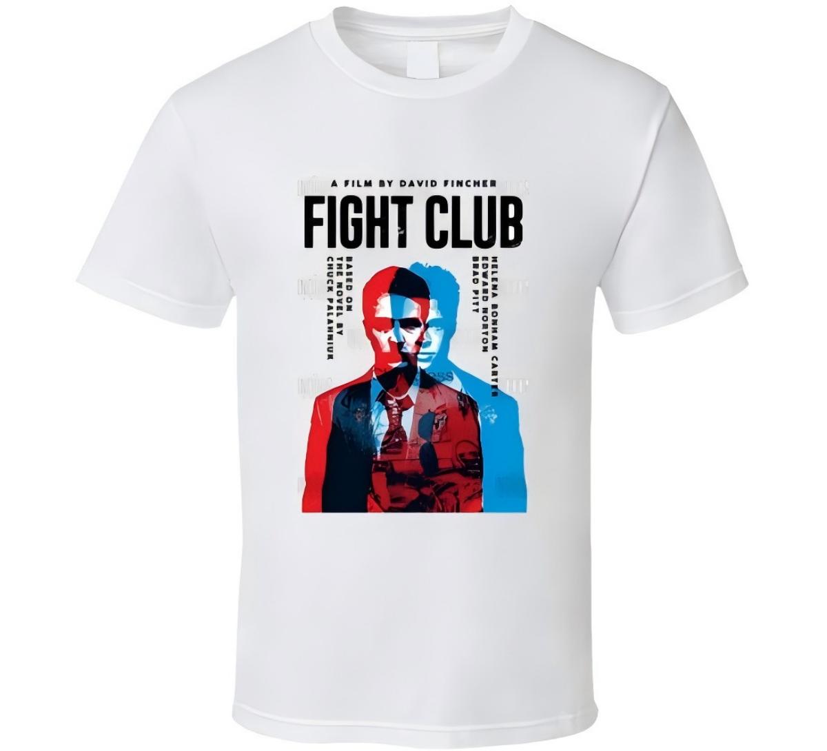 Fight Club Movie Poster Tee T-Shirt S