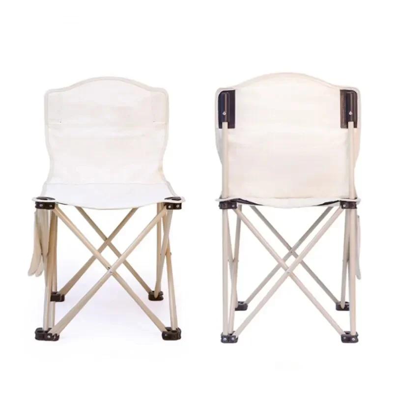 Tragbarer Klappstuhl für den Außenbereich, faltbarer Auto-Außenstuhl, leichtes Lager, starker Fahrkomfort