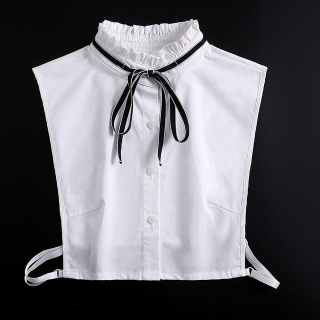 43 Styles Faux Col Stand Revers Chemise Col Détachable Femmes Dentelle Florale Faux Col Demi-Chemise Chemisier Faux Col