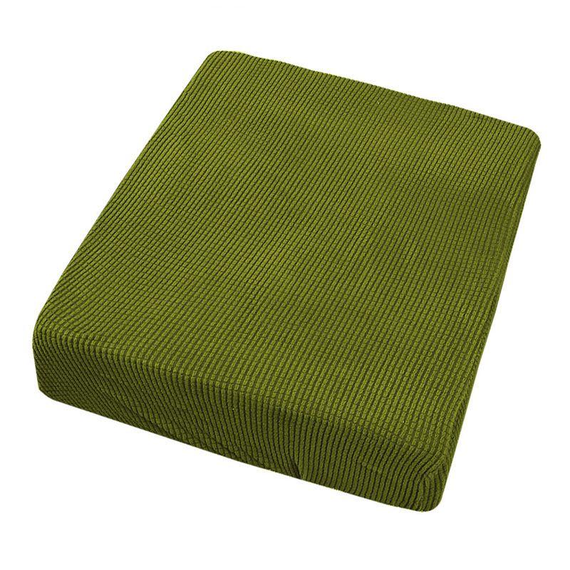 Stretchy Couch Seat Cushion Cover Soft Hand-feeling Easy To Fit Furniture Protector