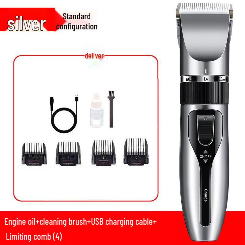 Professional Electric Hair Clipper for Salon & Home Use – Ideal for Bald and Oil Head Styles, Men's Grooming Tool