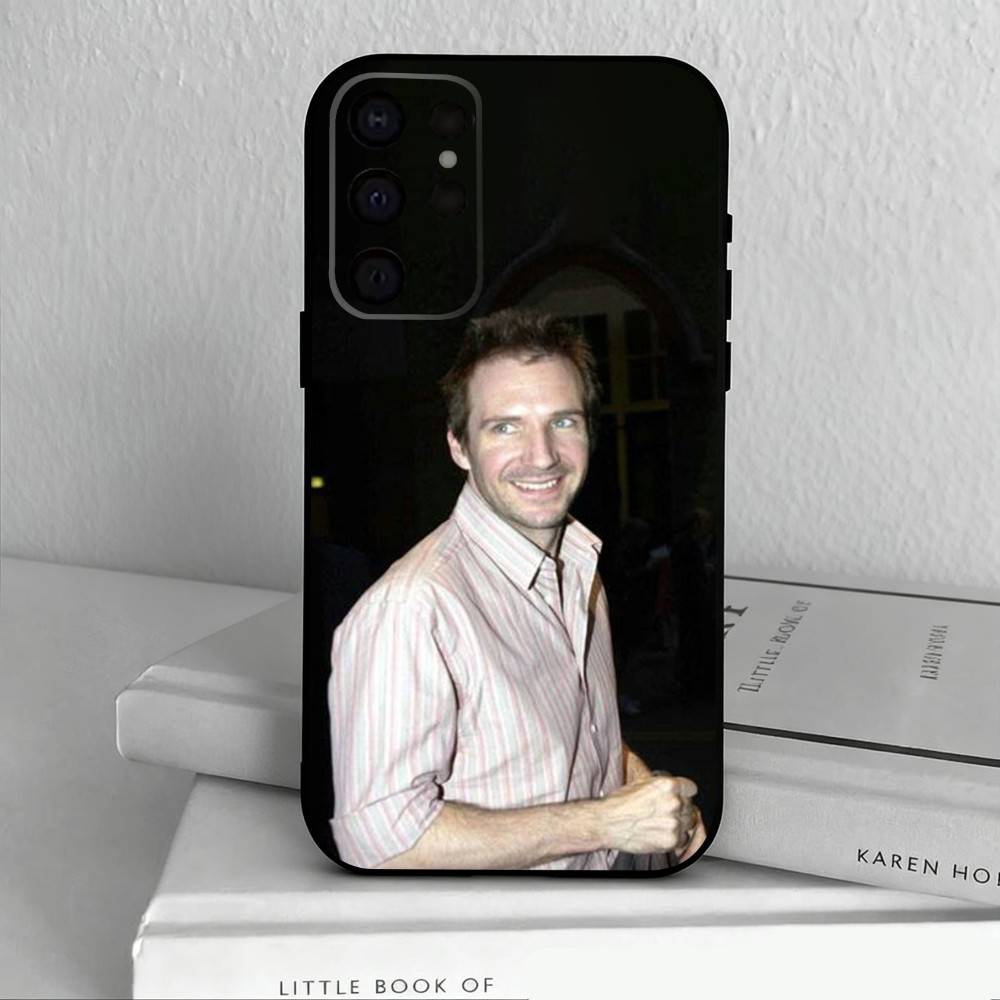 Gentle Actor R-Ralph F-Fiennes Phone Case For Samsung S25,S24,S21,S22,S23,S30,Ultra,S20,Plus,Others Soft Black Cover