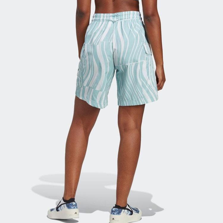 Adidas By Stella McCartney Truenature Color Block Hiking Shorts Women Shorts White HT1120