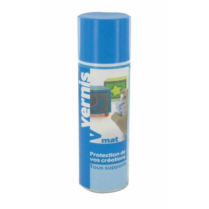 Vernis mat - CTOP - 250 ml - Aérosol - Facile à utiliser - Protection des créations