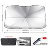 New Car Sunshade Umbrella Foldable Front/Rear Windows Sunshade Cover All Season Car Sunshade UV Ray Block Protection Accessories