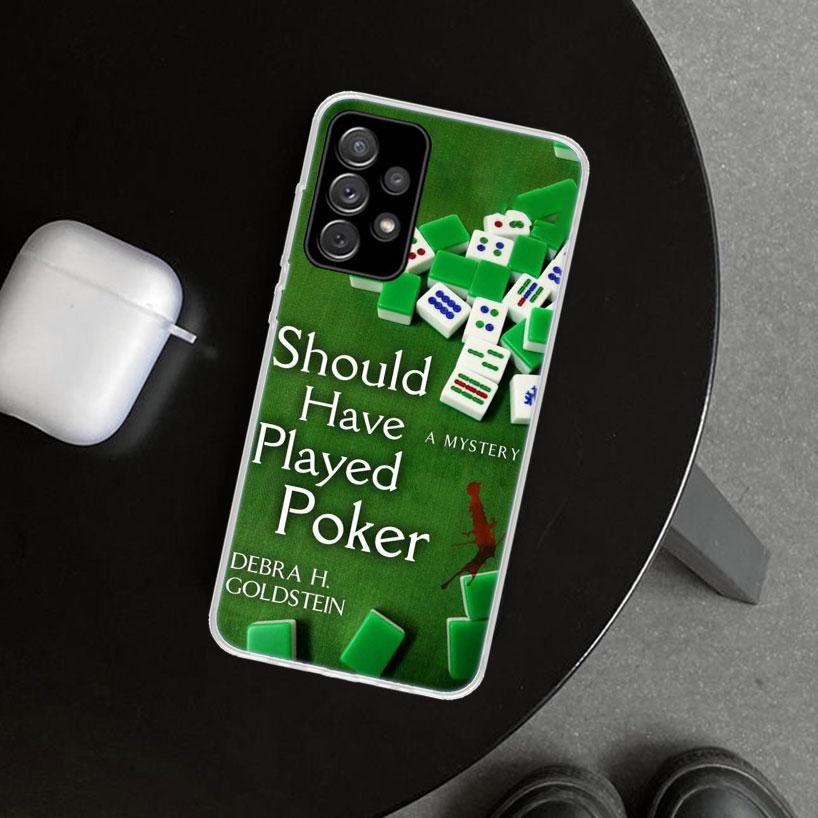 Creative Mahjong Phone Case Cover for Samsung Galaxy A12 A22 A32 A52 A72 A02S A51 A50S A31 A20S A10S Note 20 Ultra 10 Plus Galax