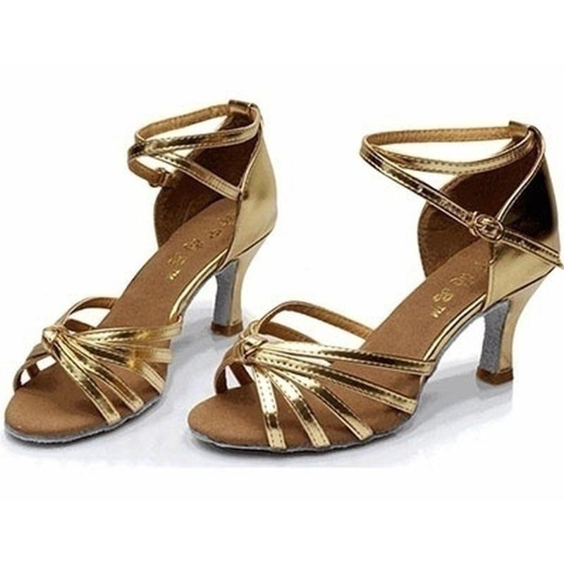 

Модные женские туфли для бальных танцев, танго, латиноамериканские танцевальные туфли, туфли на среднем каблуке для вечеринок 36