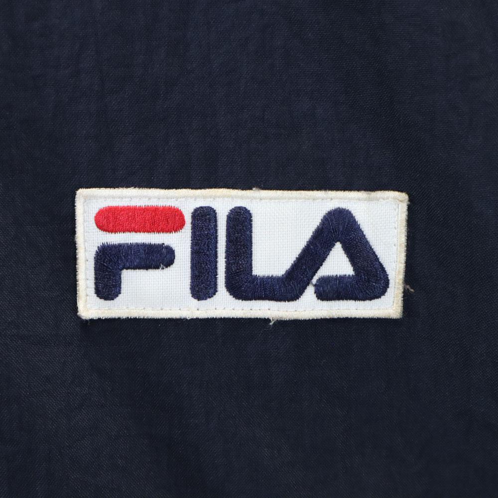 Fila 90s Old Batting Jacket L Navy Men's Used