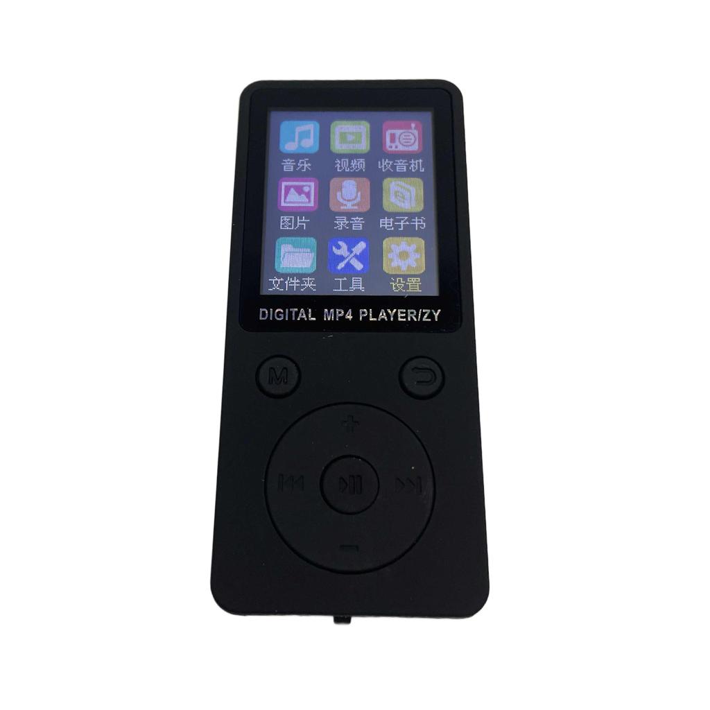 Portable Screen MP4 Music Player Support 32GB TF Card with Headphone Long Standby Time