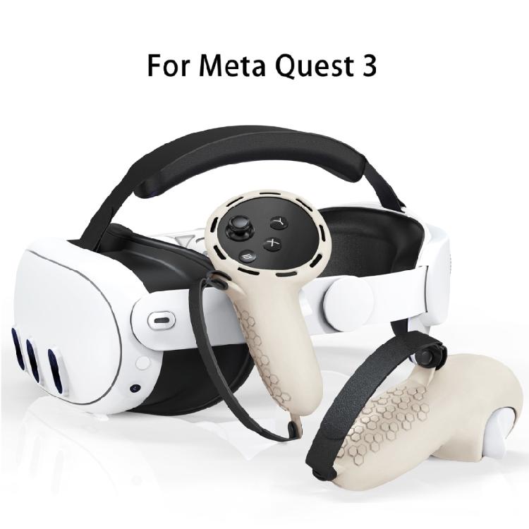Anti Slip Silicone Cover Shell for Quest3 VR Controllers Game Handle Secure Grip