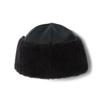LE17SEPTEMBRE BLACK SHEARLING HAT [BLACK]