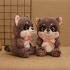 Cute Raccoon Bow Tie Plush Toy - Girl's Cloth Doll & Birthday Gift