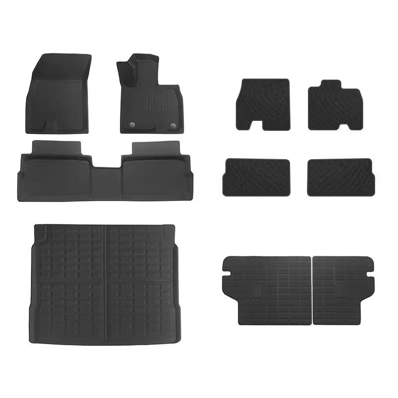 Right-hand Drive XPE Floor & 3D TPE Trunk Mats Waterproof for Chery Jaecoo J5 EV