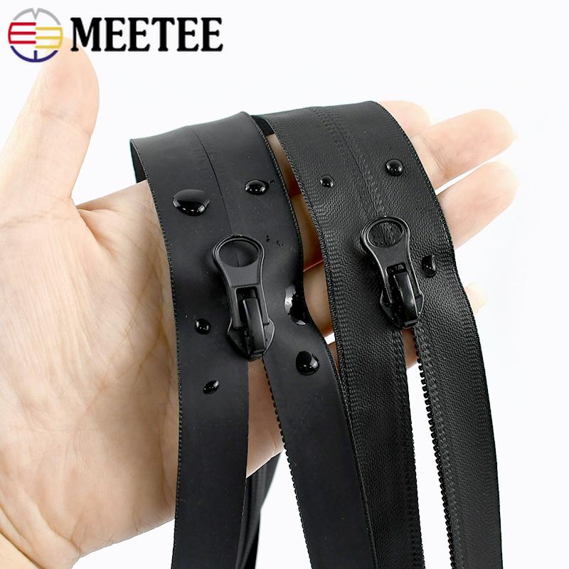 1/2/3/5 ks 15-100 cm Nylonový vodotěsný zip Otevřený konec Neviditelný ozdobný zip Bunda Taška Oblečení Reverzní zipy DIY šicí příslušenství