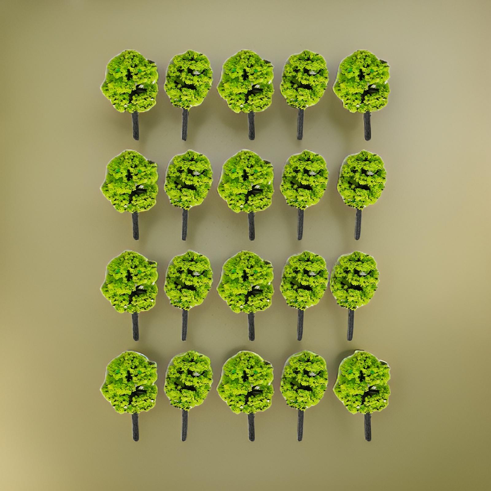 

Brand New Model Tree 1:100 3.5cm Building Model Green