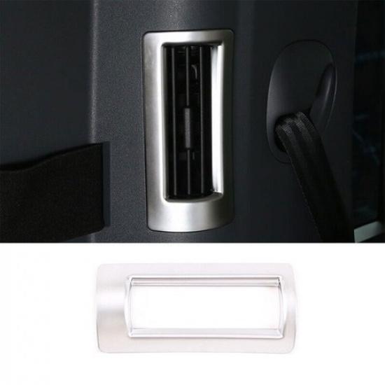 Fit For Defender 110 - Matte Silver C Pillar Air Outlet Vent Cover Trim