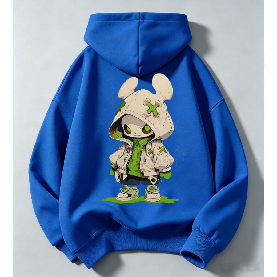 Korean-style Small Bear Loose and Breathable Comfortable Top Autumn/Winter Cute Hooded Children's Sweatshirt