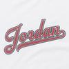 Jordan Letter Slim Fit Simple Design Round Neck Short Sleeve T-Shirt Women Tops White FN5390-100