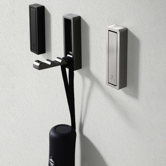 1 Set Retractable Hook with Screws Wall Mount Foldable Hook for Hanging Coats Towels Backpacks Bags Closet Entryway Bathroom Organization Hook