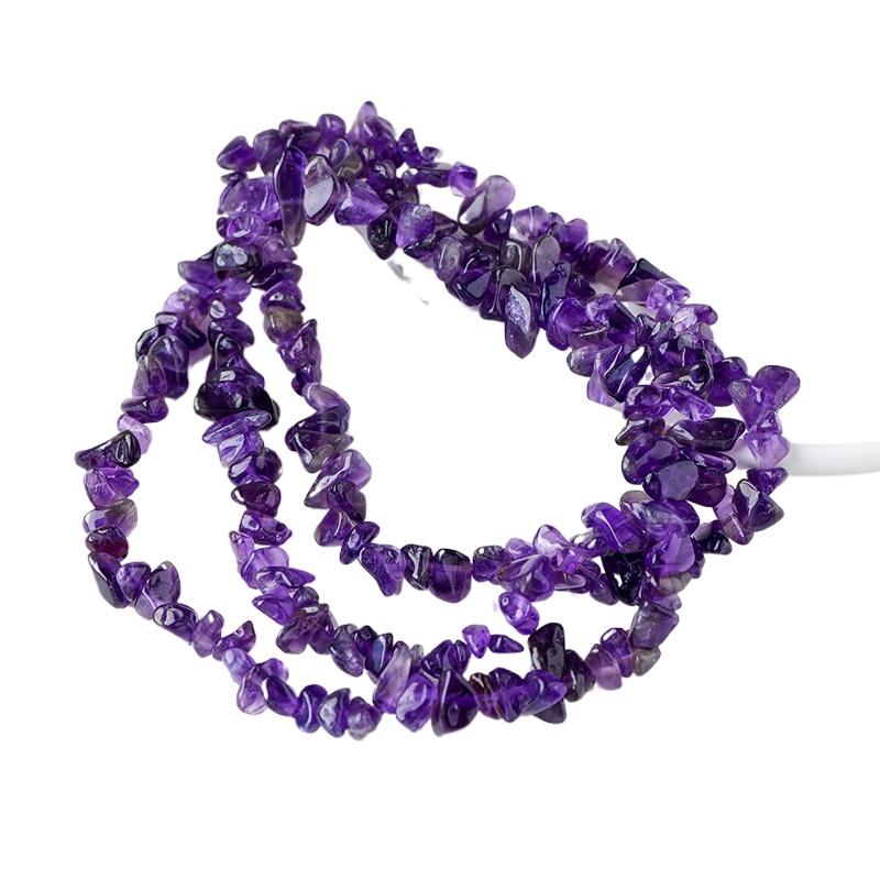 Naturweißes Pulver, gelber Amethyst-Bruchstein, Halbfertigprodukt, DIY, Farbige Kristallsteine, lose Perlen, Schmuckzubehör