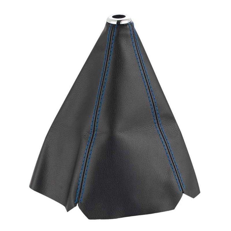 Premium PU Leather Gear Shifter Boot Protector Universal Anti Scratch Waterproof Car Interior Accessory Shifter Collars