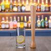 Food Safe Fruit Tea Pounding Stick Heavy Duty Wooden Fruit Tea Muddler Ice Crusher  Bartender Tool