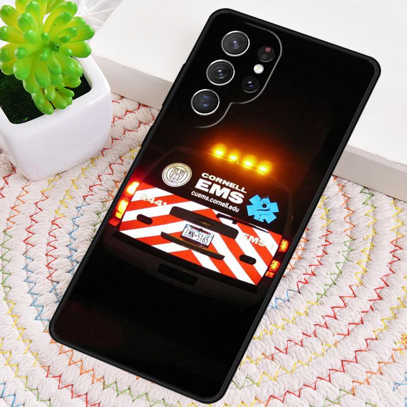 EMT EMS Medical Rescue soft Phone Case for Samsung Galaxy note 10 pro S26 Ultra S23 S24 FE S25 S21 S22 PLUS shockproof Cove