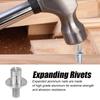 Aluminum Core Rivets Hammer Drive Expansion Nails Round Head Percussion Tapping Screws Fixing Nail Home Furniture Screw Fastener