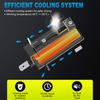 2Pcs 18000LM H1 LED Headlight Bulbs Mini Canbus H1 Led Lamp 16Core CSP for Car Headlamp Fanless DRL Light Auto Diode Fog Lamp 12V 6000K White