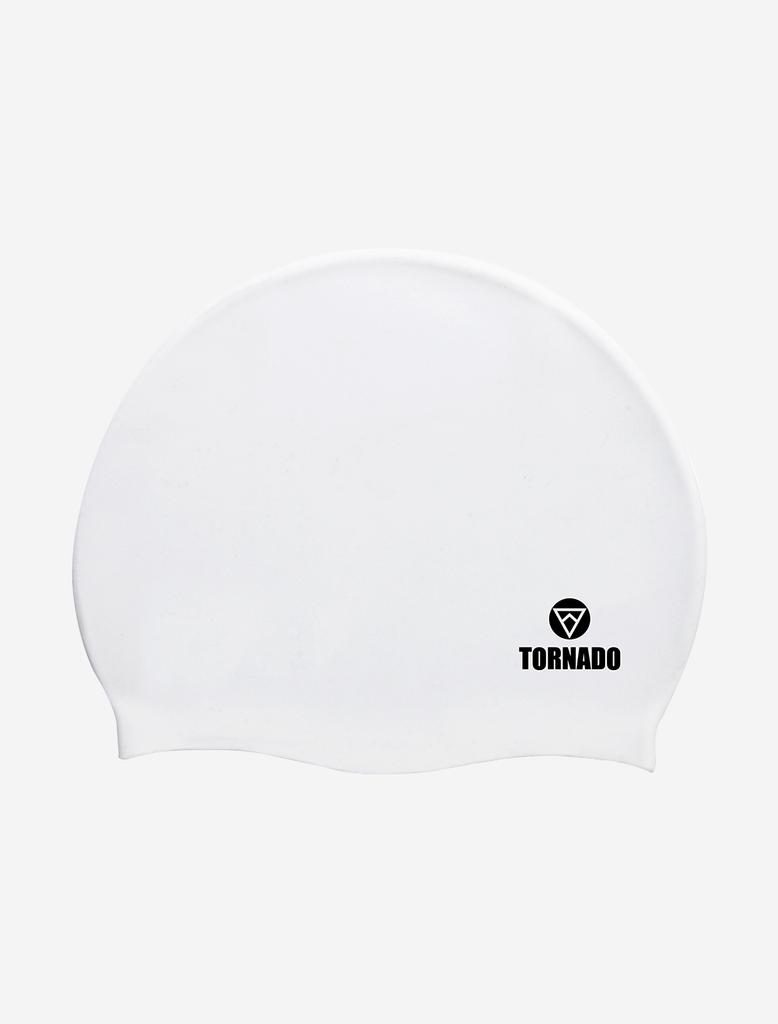 Toneidoseupocheu Soft Silicone Swim Cap White