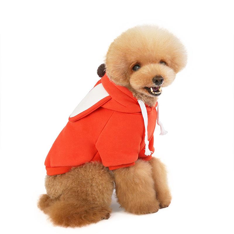 Autumn and winter new pet sweater fox transformation dog clothes teddy shiba chihuahua transformation fleece sweater S