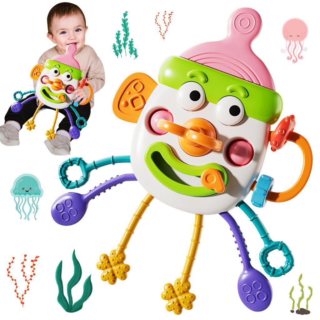Handheld Ball Toy in a Bottle, a 6 In 1 Educational Toy for Kids, Perfect for Christmas And Thanksgiving Gifts, Available in Random Colors.
